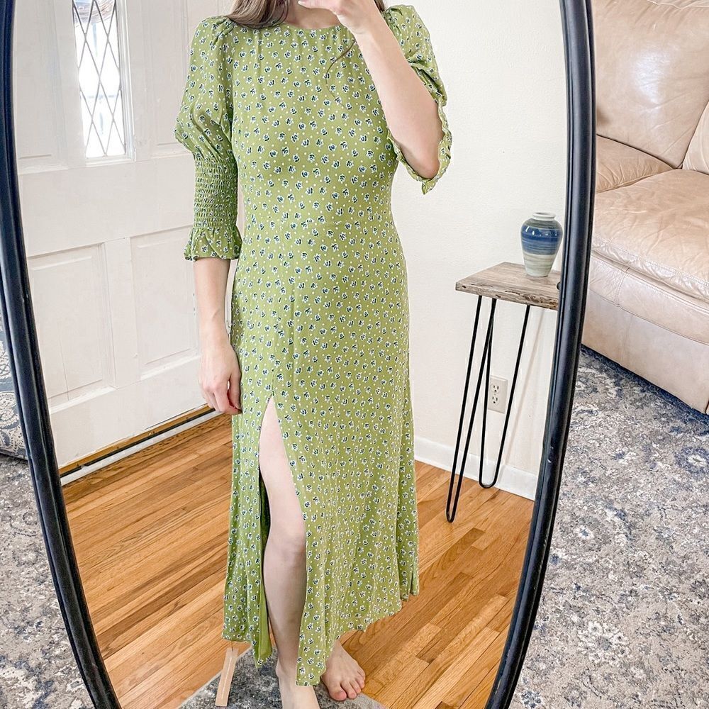 Reformation Carolena Midi Dress Arlo 6